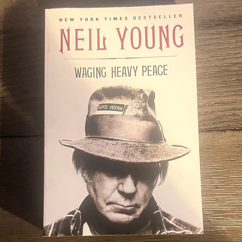 Neil Young 'Waging Heavy Peace' Book